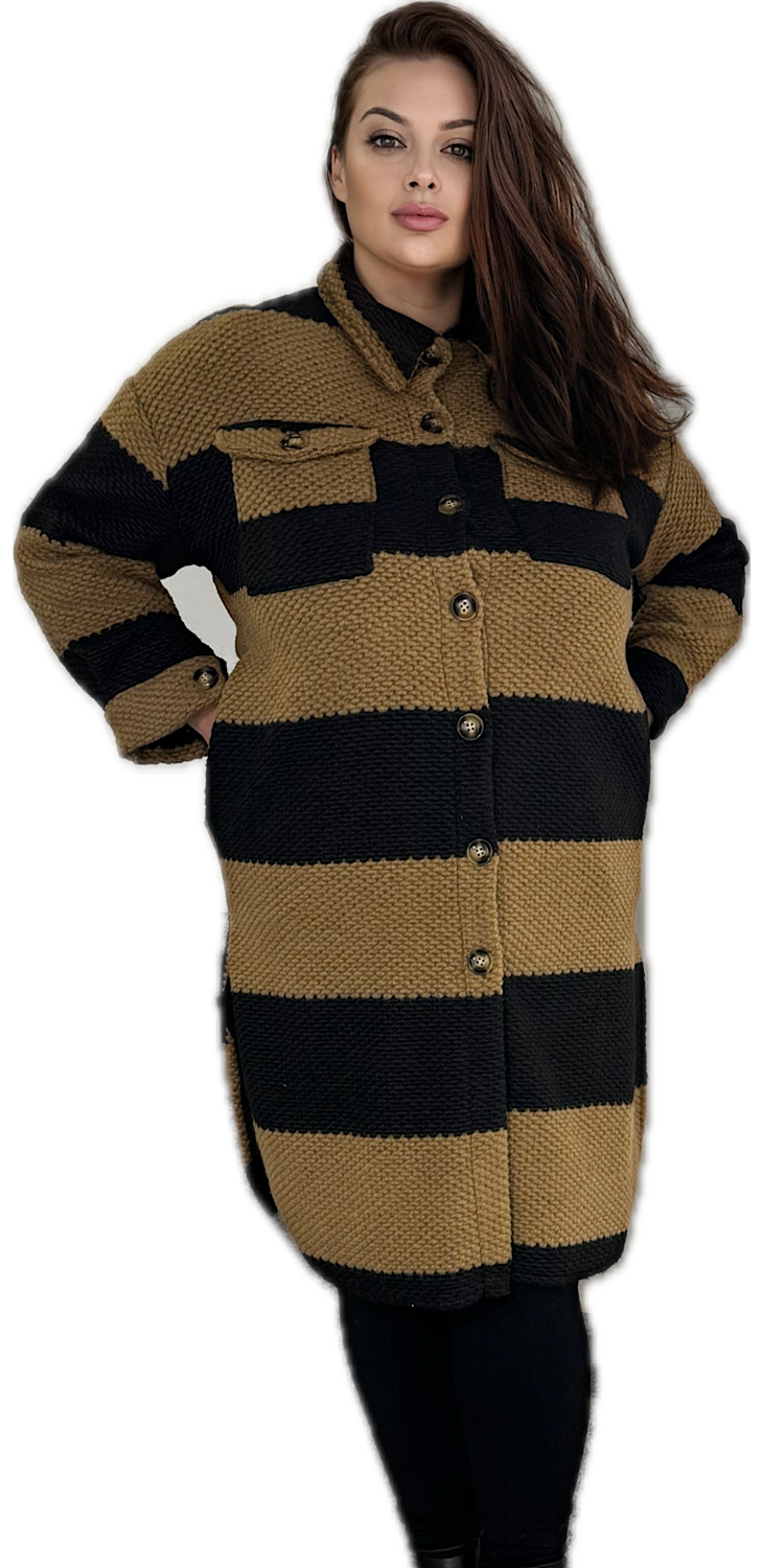 Big Size Ladies woolen vest - Vanesa