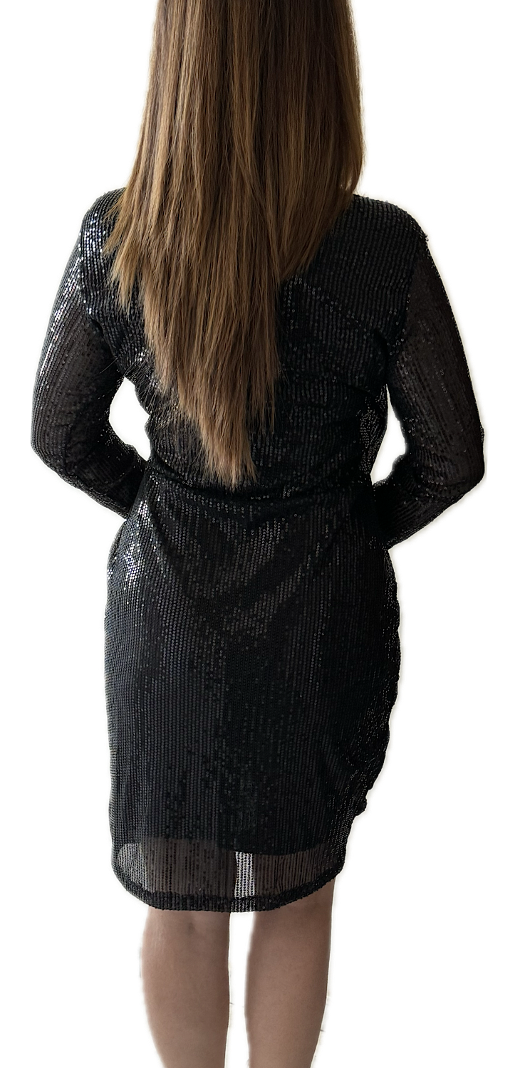 Rochie Neagra Oficiala Eleganta Dama - Gala